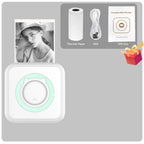 Imprimante Thermique Portable Mini – 203dpi, Bluetooth, Sans Encre