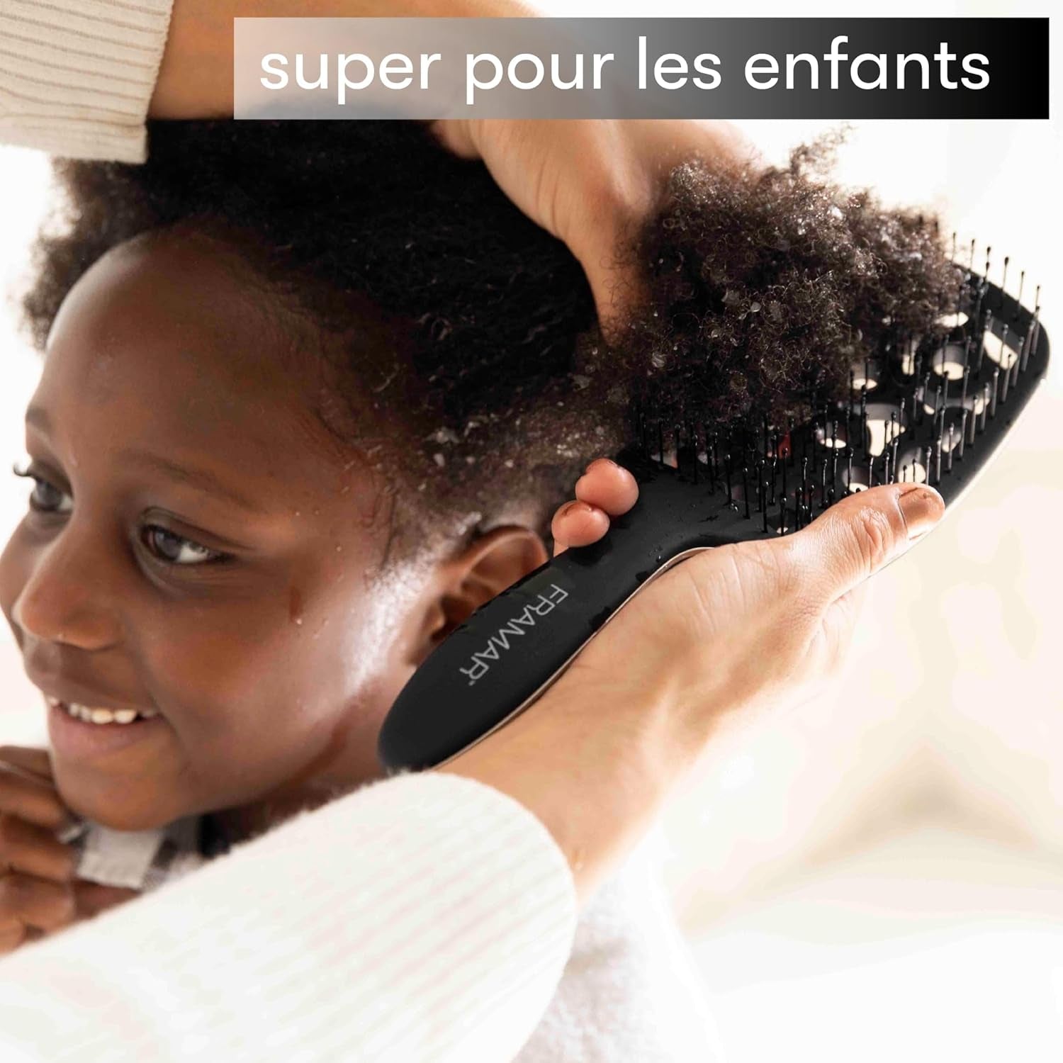Brosse Demelante Cheveux Bouclés