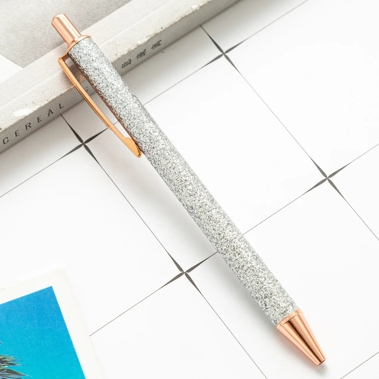 Stylo Bille Métal Rose Gold – Élégant, Luxe & Étincelant
