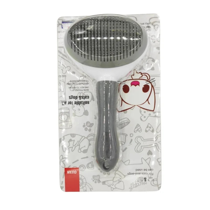 Peigne autonettoyant pour enlever les poils d'animaux, brosse pour chat, peigne pour enlever les poils d'animaux, brosses de toilettage, peignes pour chiens, accessoires pour chats