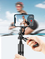 Cardan intelligent à 360° avec suivi automatique du visage, support de téléphone intelligent pour smartphone, vidéo, vlog, stabilisateur en direct, trépied