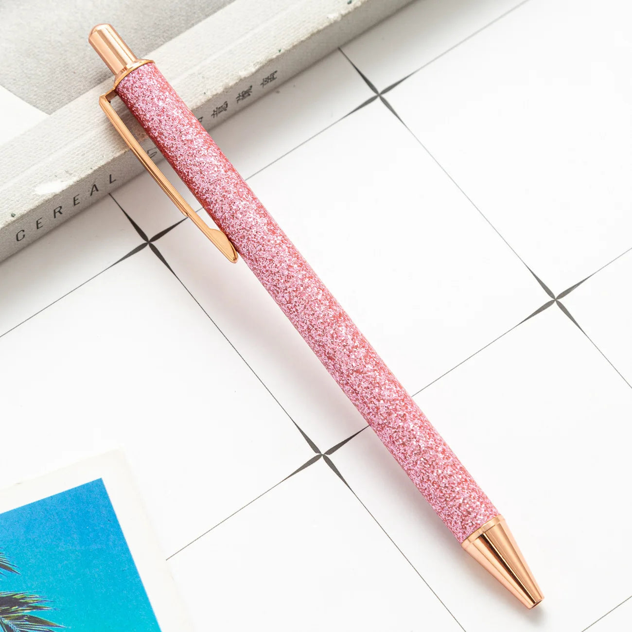 Stylo Bille Métal Rose Gold – Élégant, Luxe & Étincelant