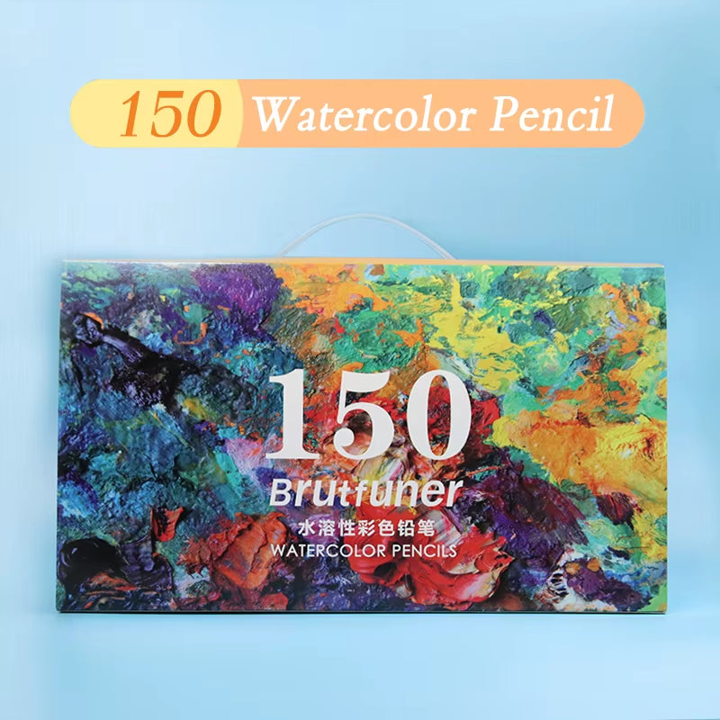 Coffret Crayons de Couleur Huile & Aquarelle – 12 à 260 pcs, Art et Dessin