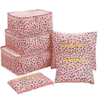 Large Six Piece Travel Storage Bag Classification Set Storage Bag Business Travel Clothing Storage Bag Storage Bag
