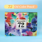Coffret Crayons de Couleur Huile & Aquarelle – 12 à 260 pcs, Art et Dessin