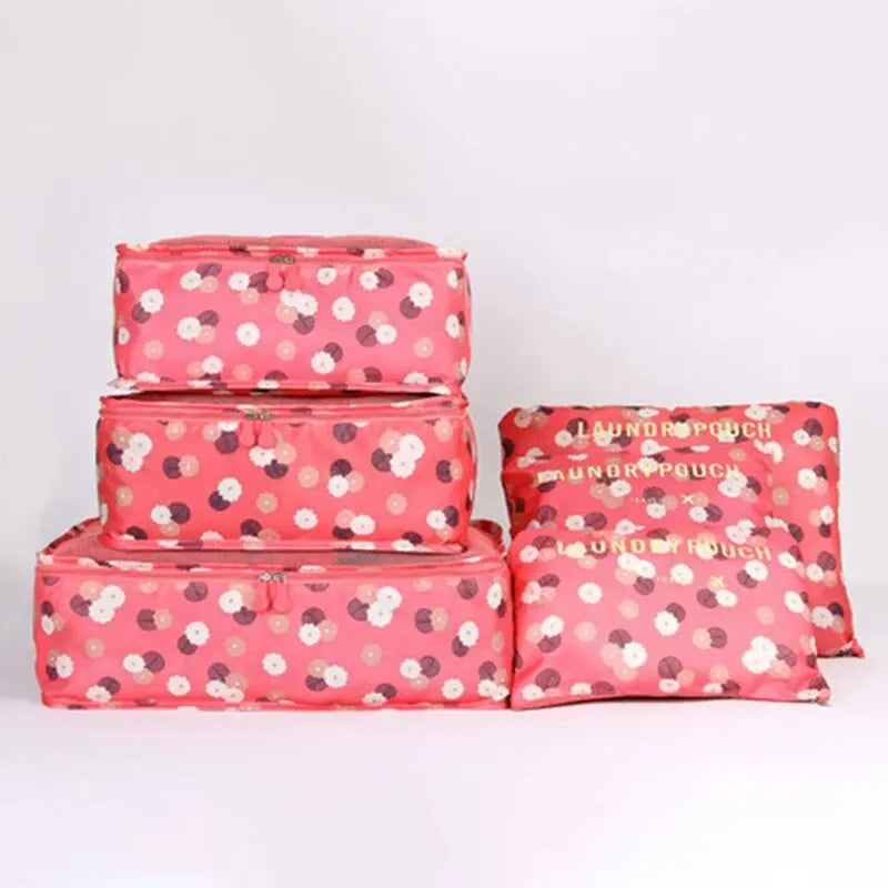 Large Six Piece Travel Storage Bag Classification Set Storage Bag Business Travel Clothing Storage Bag Storage Bag