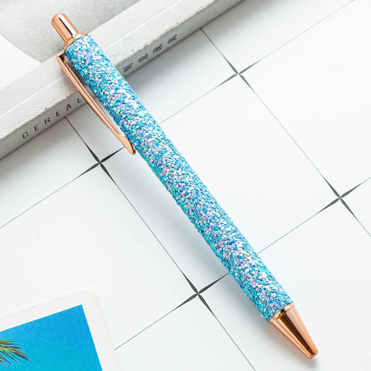 Stylo Bille Métal Rose Gold – Élégant, Luxe & Étincelant