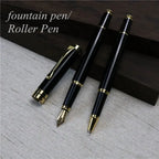 Stylo Plume & Stylo Roller Métal – Écriture Élégante & Cadeau Distingué