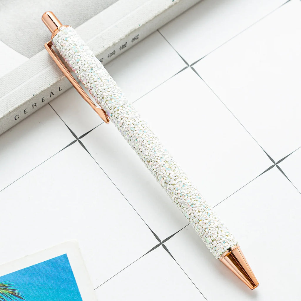 Stylo Bille Métal Rose Gold – Élégant, Luxe & Étincelant
