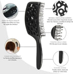 Brosse Demelante Cheveux Bouclés