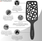 Brosse Demelante Cheveux Bouclés