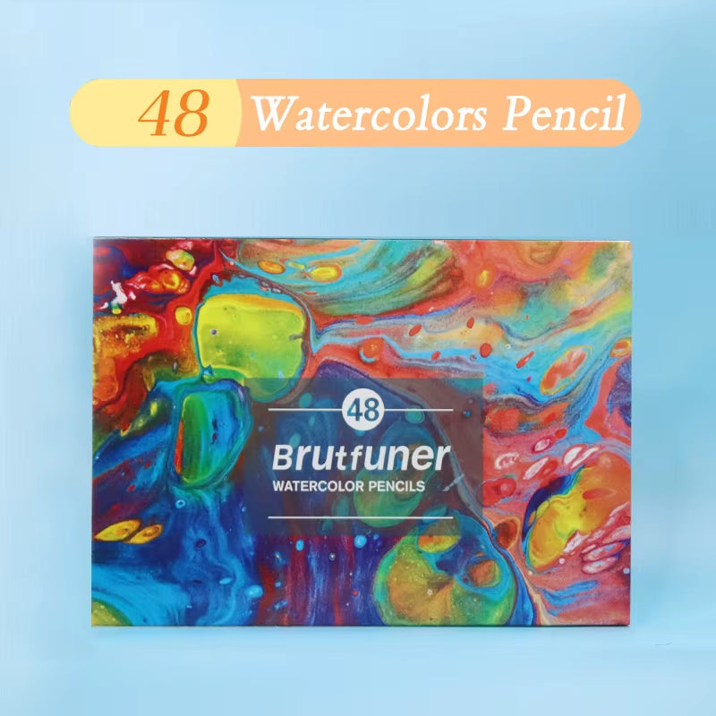 Coffret Crayons de Couleur Huile & Aquarelle – 12 à 260 pcs, Art et Dessin