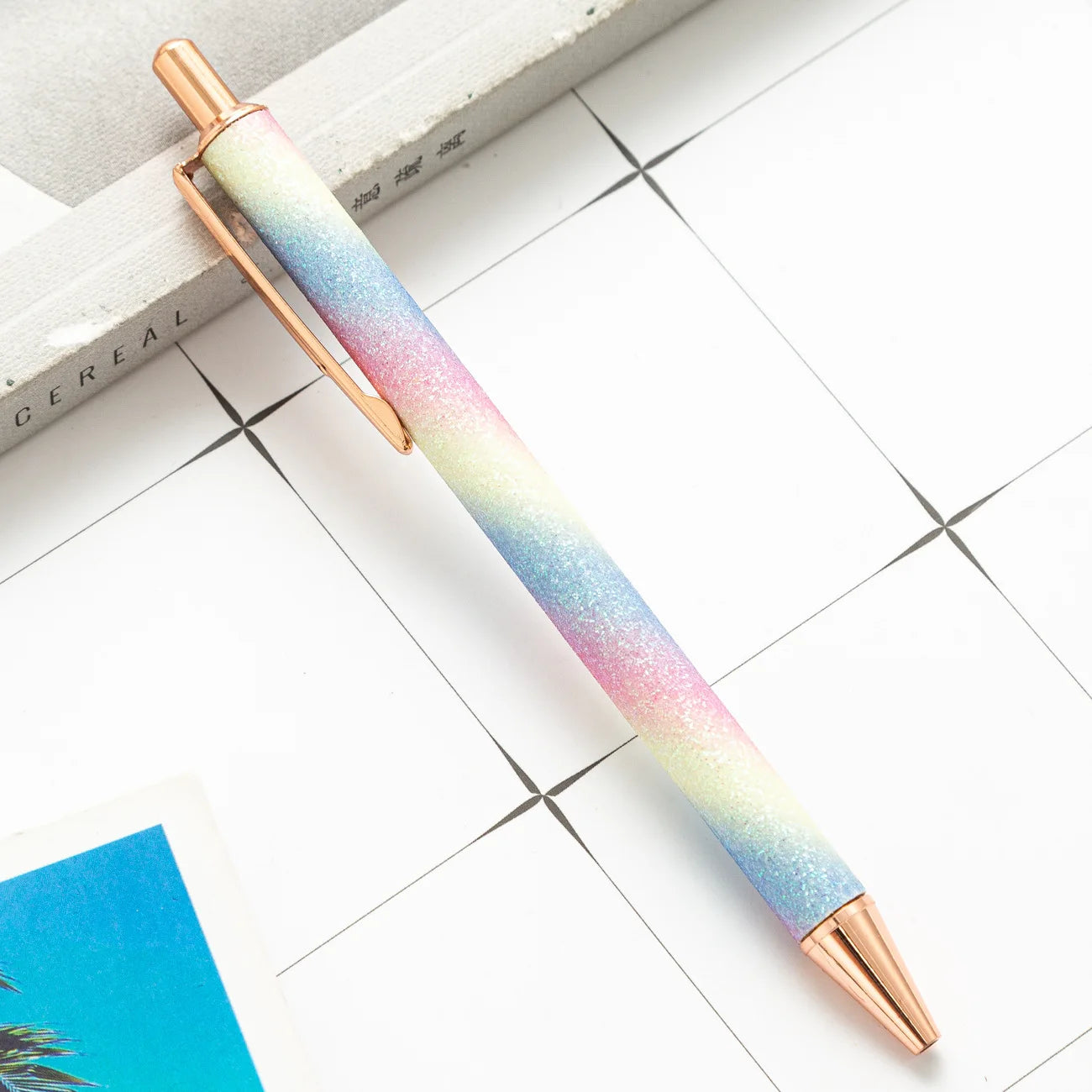 Stylo Bille Métal Rose Gold – Élégant, Luxe & Étincelant