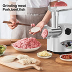 Hachoir à Viande Électrique 3000W avec Fonction Saucisse