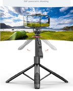 Cardan intelligent à 360° avec suivi automatique du visage, support de téléphone intelligent pour smartphone, vidéo, vlog, stabilisateur en direct, trépied