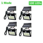 Titre produit : Projecteur Solaire Extérieur 100/144 LED – Éclairage Sécurisé avec Détecteur de Mouvement
