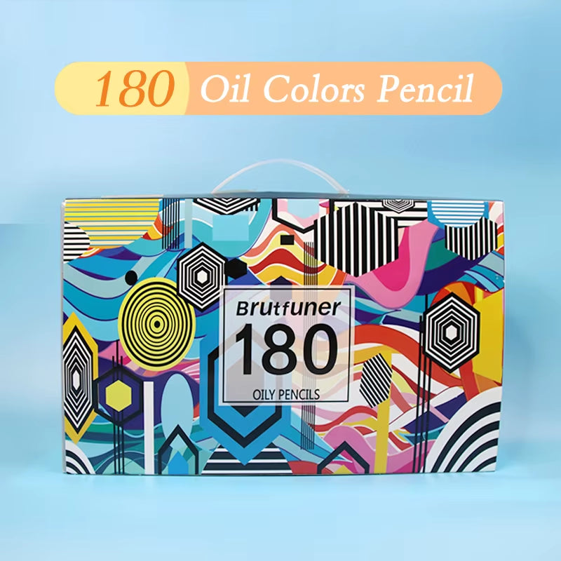 Coffret Crayons de Couleur Huile & Aquarelle – 12 à 260 pcs, Art et Dessin