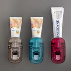 Distributeur automatique de dentifrice mural, presse dentifrice, porte-brosse à dents, accessoires pour les paresseux, 1 pièce