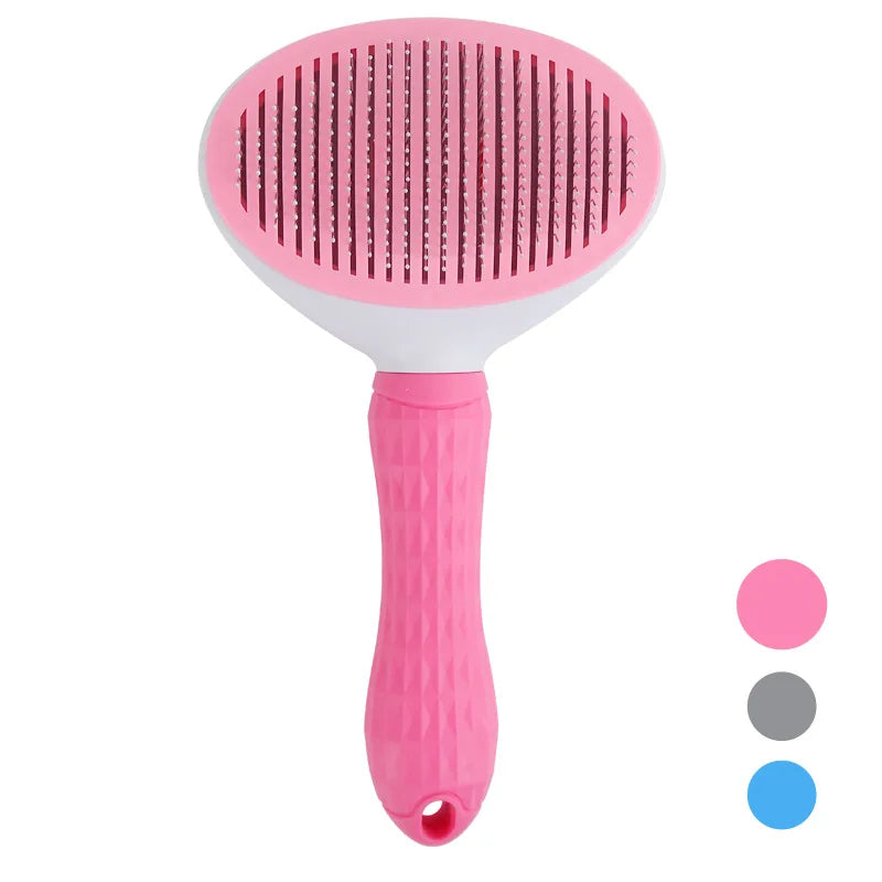 Peigne autonettoyant pour enlever les poils d'animaux, brosse pour chat, peigne pour enlever les poils d'animaux, brosses de toilettage, peignes pour chiens, accessoires pour chats