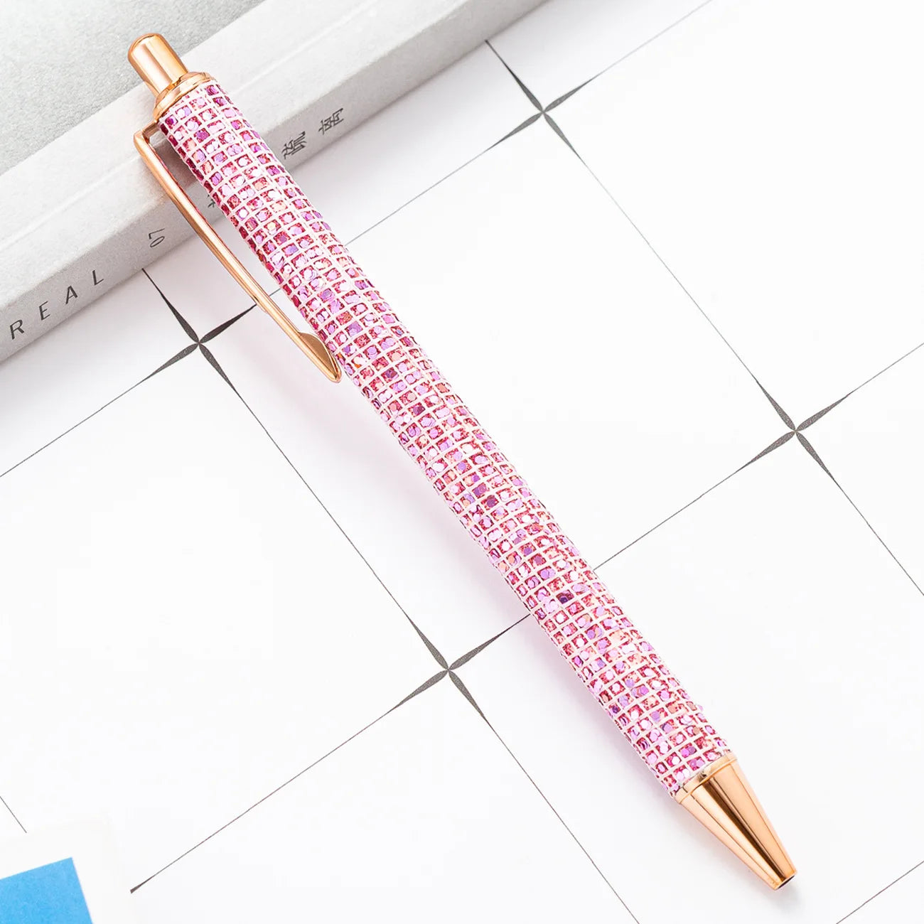 Stylo Bille Métal Rose Gold – Élégant, Luxe & Étincelant
