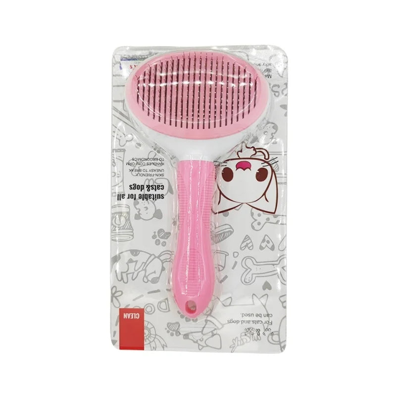 Peigne autonettoyant pour enlever les poils d'animaux, brosse pour chat, peigne pour enlever les poils d'animaux, brosses de toilettage, peignes pour chiens, accessoires pour chats