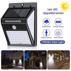 Titre produit : Projecteur Solaire Extérieur 100/144 LED – Éclairage Sécurisé avec Détecteur de Mouvement
