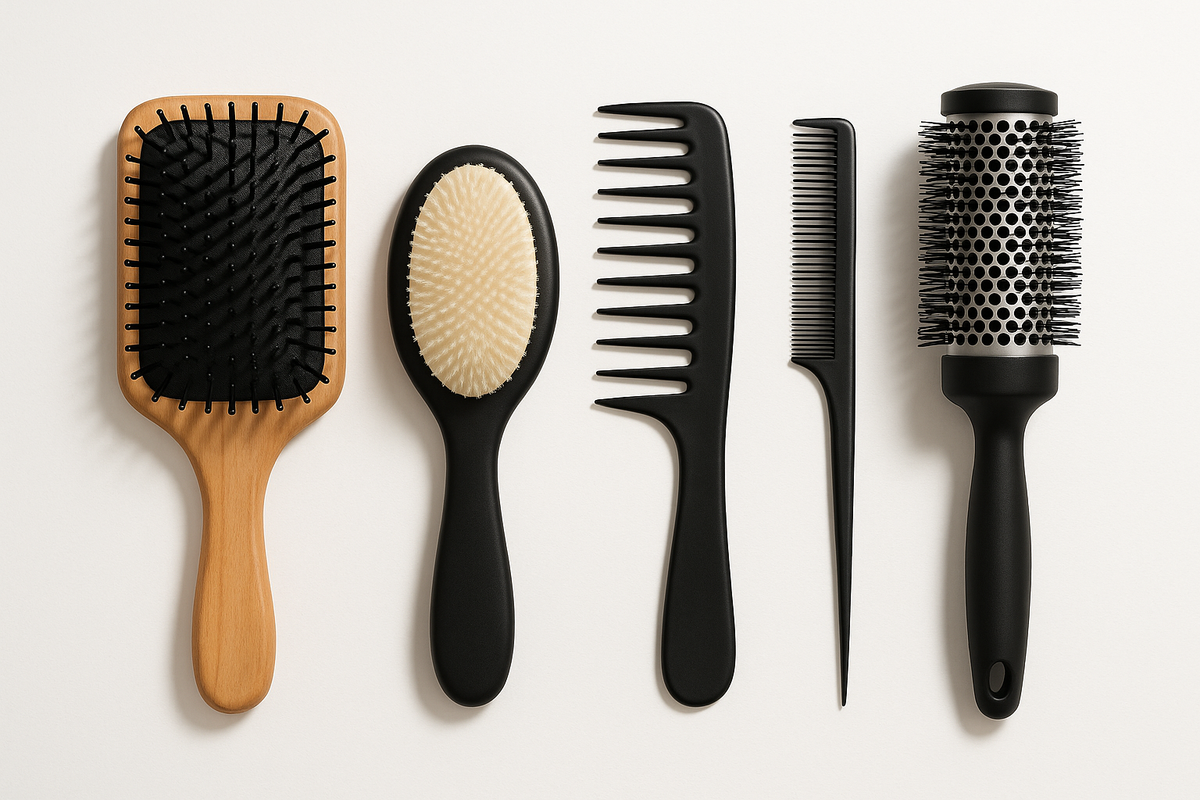 Produits de cheveux brosse peigne