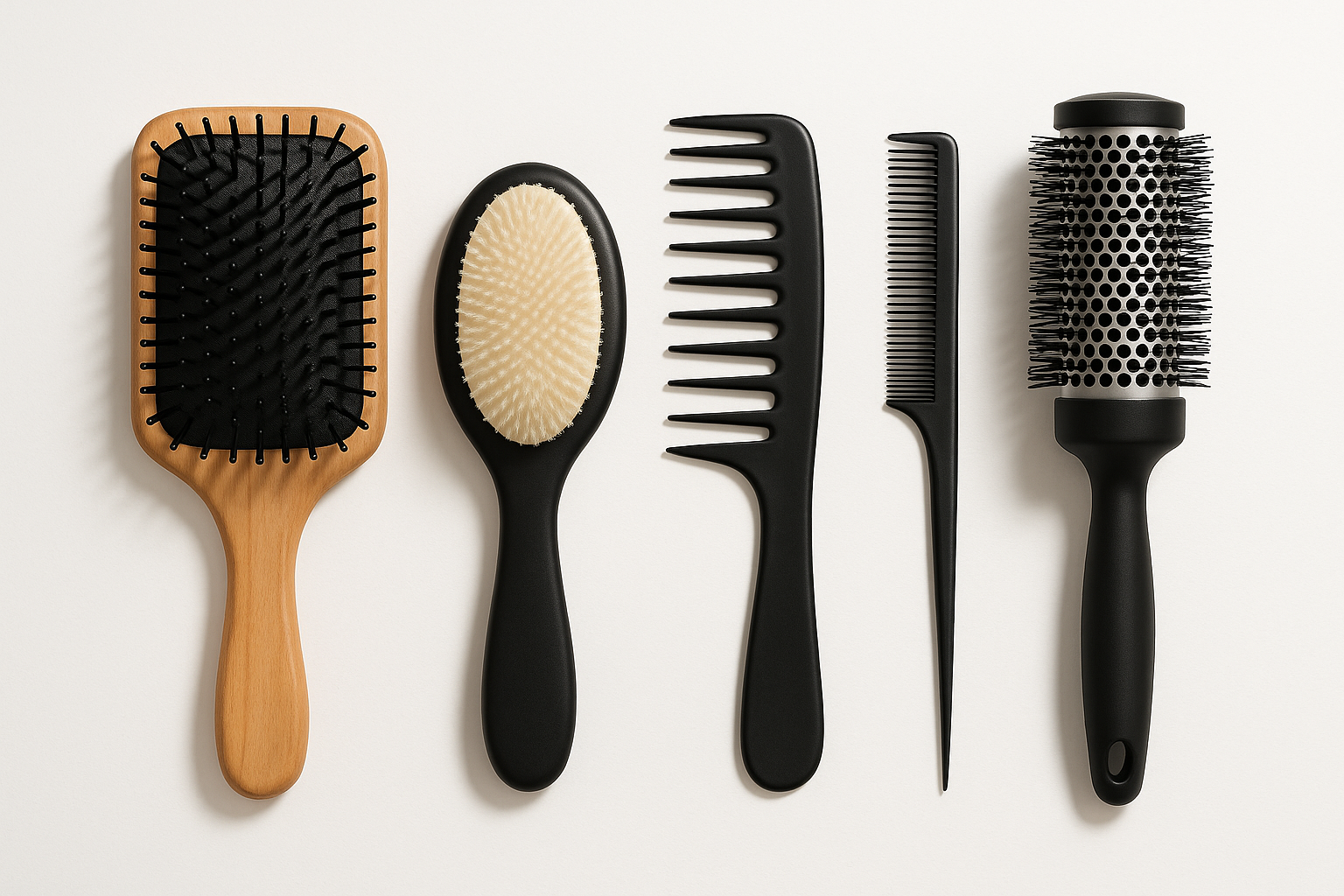 Produits de cheveux brosse peigne